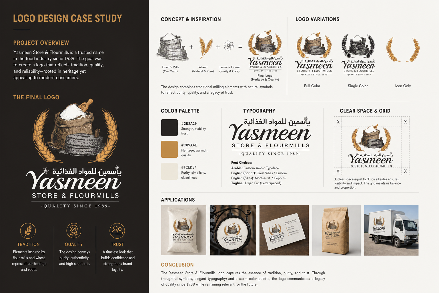 Yasmin Store Logo Design